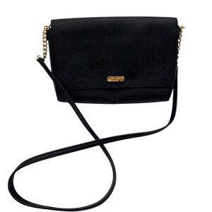 Kate Spade Tilden Place Alek Saffiano Leather Crossbody Handbag Black